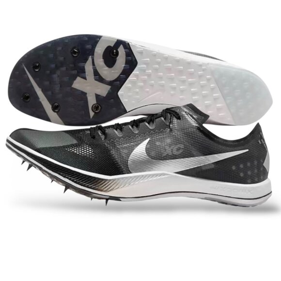 Nike Dragonfly XC Cross Country Spikes Black/Dark Smoke DX7992 001 NEW - Picture 1 of 7